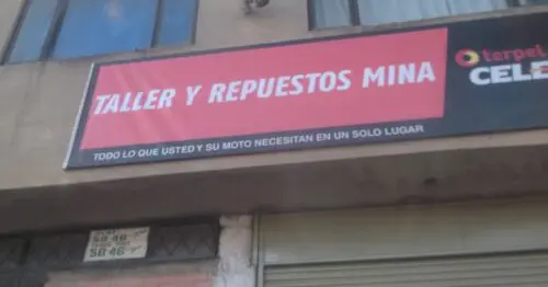 TALLER Y REPUESTOS MINA TALLER Y REPUESTOS MINA